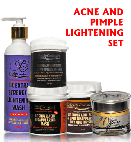 BC ACNE AND PIMPLE LIGHTENING SET